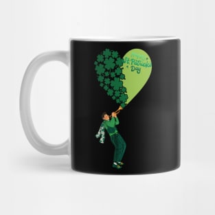 St Patrick heart music Mug